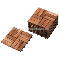 Decking Tiles with Interlocking System